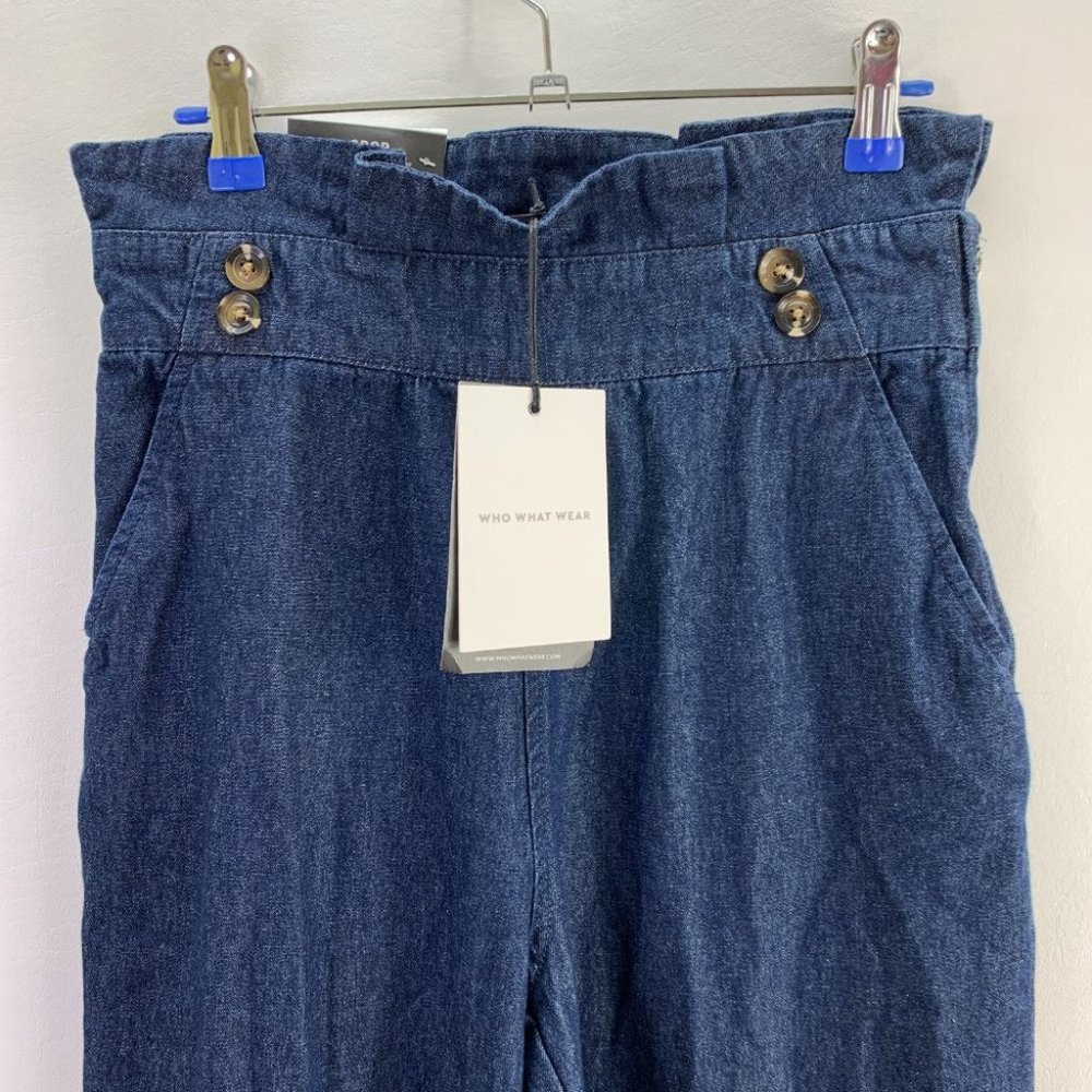 Who What Wear Wide Leg Crop 2 32" #D1-084 - Picture 2 of 9